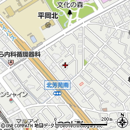 兵庫県加古川市平岡町新在家1478-18周辺の地図