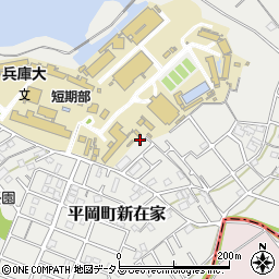 兵庫県加古川市平岡町新在家2323-34周辺の地図