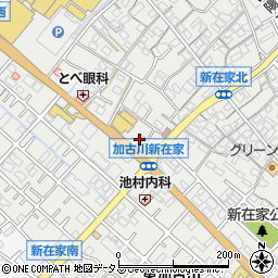 兵庫県加古川市平岡町新在家507-21周辺の地図