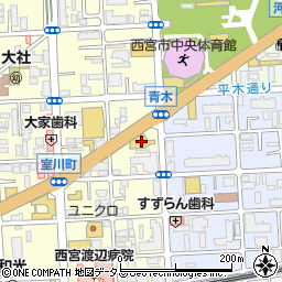 神戸トヨペット株式会社　芦屋店周辺の地図