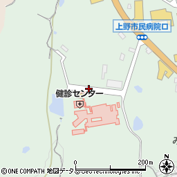 市民病院周辺の地図