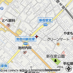 兵庫県加古川市平岡町新在家348周辺の地図