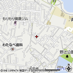 兵庫県加古川市平岡町新在家2156-6周辺の地図
