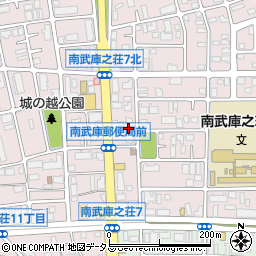 コープ野村武庫之荘周辺の地図