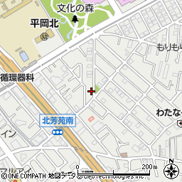 兵庫県加古川市平岡町新在家1745-416周辺の地図