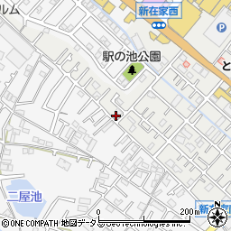 兵庫県加古川市平岡町新在家688-6周辺の地図
