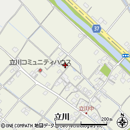 岡山県赤磐市立川643周辺の地図