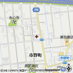 静岡県浜松市中央区市野町1877周辺の地図