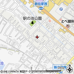 兵庫県加古川市平岡町新在家677-3周辺の地図