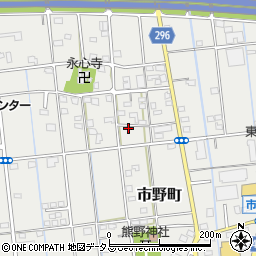 静岡県浜松市中央区市野町1891周辺の地図