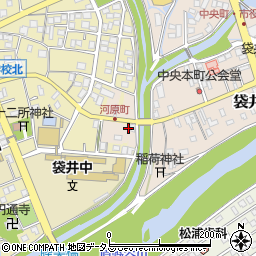 静岡県袋井市袋井97周辺の地図