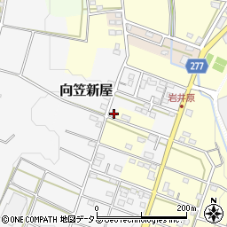 静岡県磐田市向笠新屋772-21周辺の地図