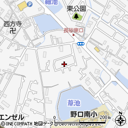 兵庫県加古川市野口町古大内278周辺の地図