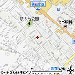 兵庫県加古川市平岡町新在家677-18周辺の地図