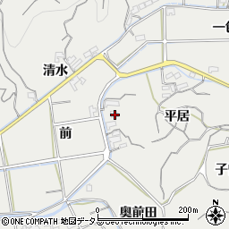 愛知県知多郡南知多町内海平居79周辺の地図