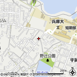 兵庫県加古川市平岡町新在家2112周辺の地図