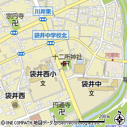 川井公会堂周辺の地図