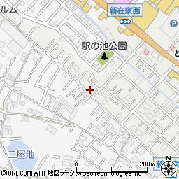 兵庫県加古川市平岡町新在家688-7周辺の地図