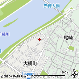兵庫県赤穂市大橋町10-28周辺の地図