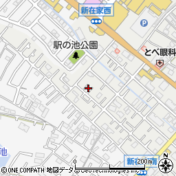 兵庫県加古川市平岡町新在家677-17周辺の地図