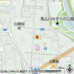 文具スーパー事務キチ浜松店周辺の地図