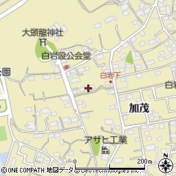 静岡県菊川市加茂921周辺の地図