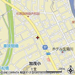 静岡県菊川市加茂5059周辺の地図