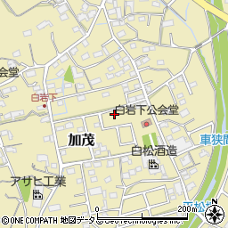 静岡県菊川市加茂756-45周辺の地図