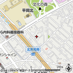 兵庫県加古川市平岡町新在家1478周辺の地図