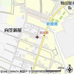 静岡県磐田市向笠新屋772-16周辺の地図