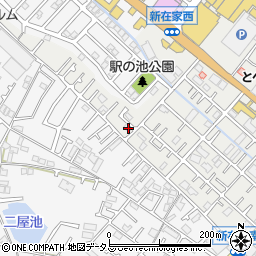 兵庫県加古川市平岡町新在家688-19周辺の地図