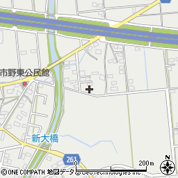 静岡県浜松市中央区市野町1344周辺の地図