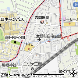 大阪府門真市朝日町8-9周辺の地図