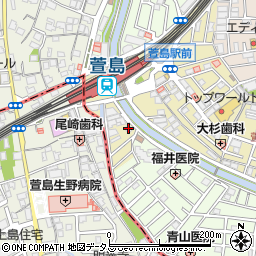 本町マンション周辺の地図