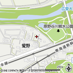 静岡県袋井市愛野2709-1周辺の地図