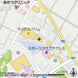 ファッションセンターしまむら上津部田店周辺の地図