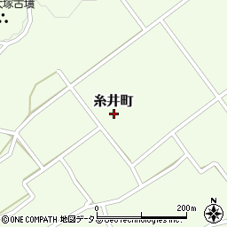 広島県三次市糸井町周辺の地図