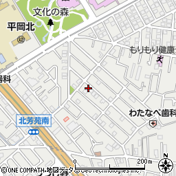 兵庫県加古川市平岡町新在家1745-335周辺の地図