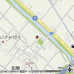 岡山県赤磐市立川728-1周辺の地図