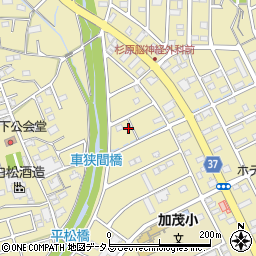 静岡県菊川市加茂5005周辺の地図