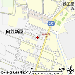 静岡県磐田市向笠新屋772-24周辺の地図