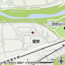 静岡県袋井市愛野2683周辺の地図