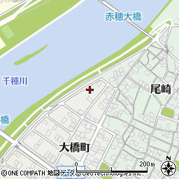 兵庫県赤穂市大橋町10-9周辺の地図