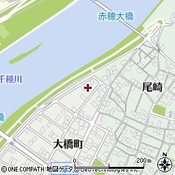 兵庫県赤穂市大橋町10-25周辺の地図