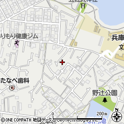 兵庫県加古川市平岡町新在家2157-14周辺の地図