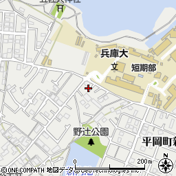 兵庫県加古川市平岡町新在家2108-16周辺の地図