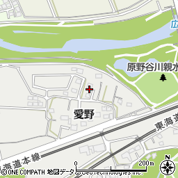 静岡県袋井市愛野2691周辺の地図