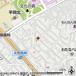 兵庫県加古川市平岡町新在家1745-306周辺の地図