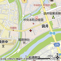 静岡県袋井市袋井112周辺の地図
