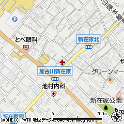 兵庫県加古川市平岡町新在家514-9周辺の地図